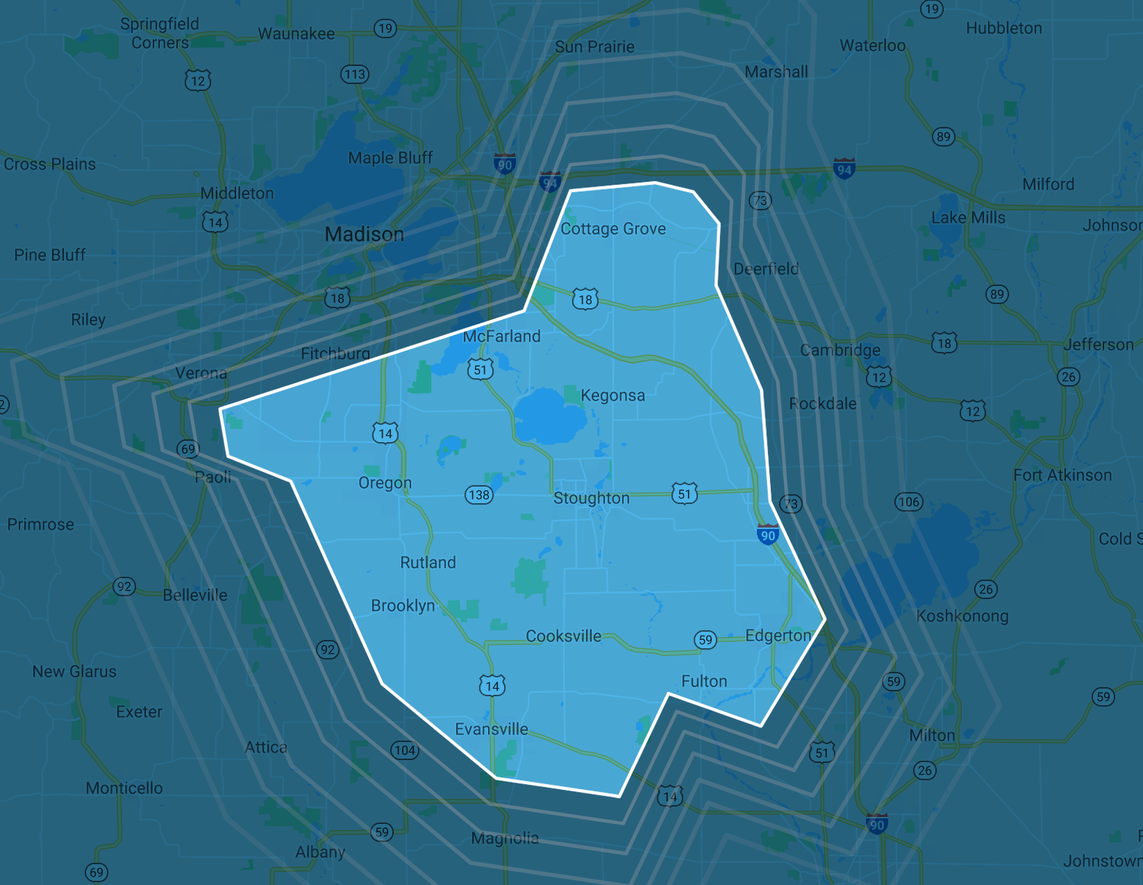 coverage map